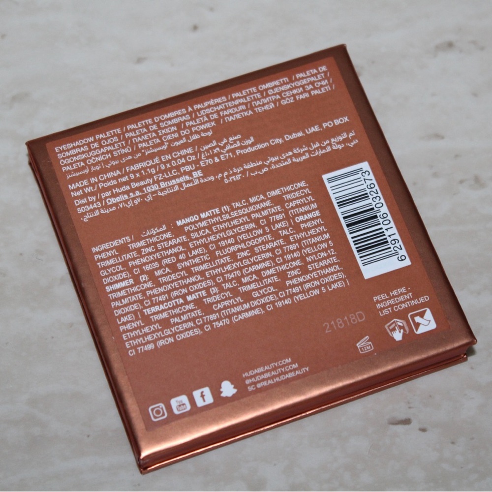 Huda Beauty Topaz Obsessions Eyeshadow Palette (NWOB) - Picture 16 of 16